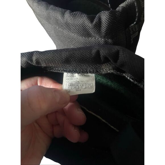 Sorel Mens Black Glacier Waterproof Heavy Duty Winter Snow Boots Size 7 - Picture 8 of 8